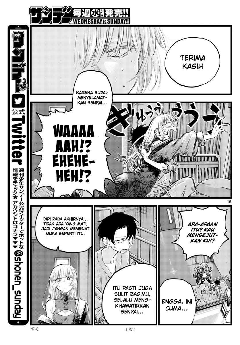 Yofukashi no Uta — Chapter 94, halaman 17