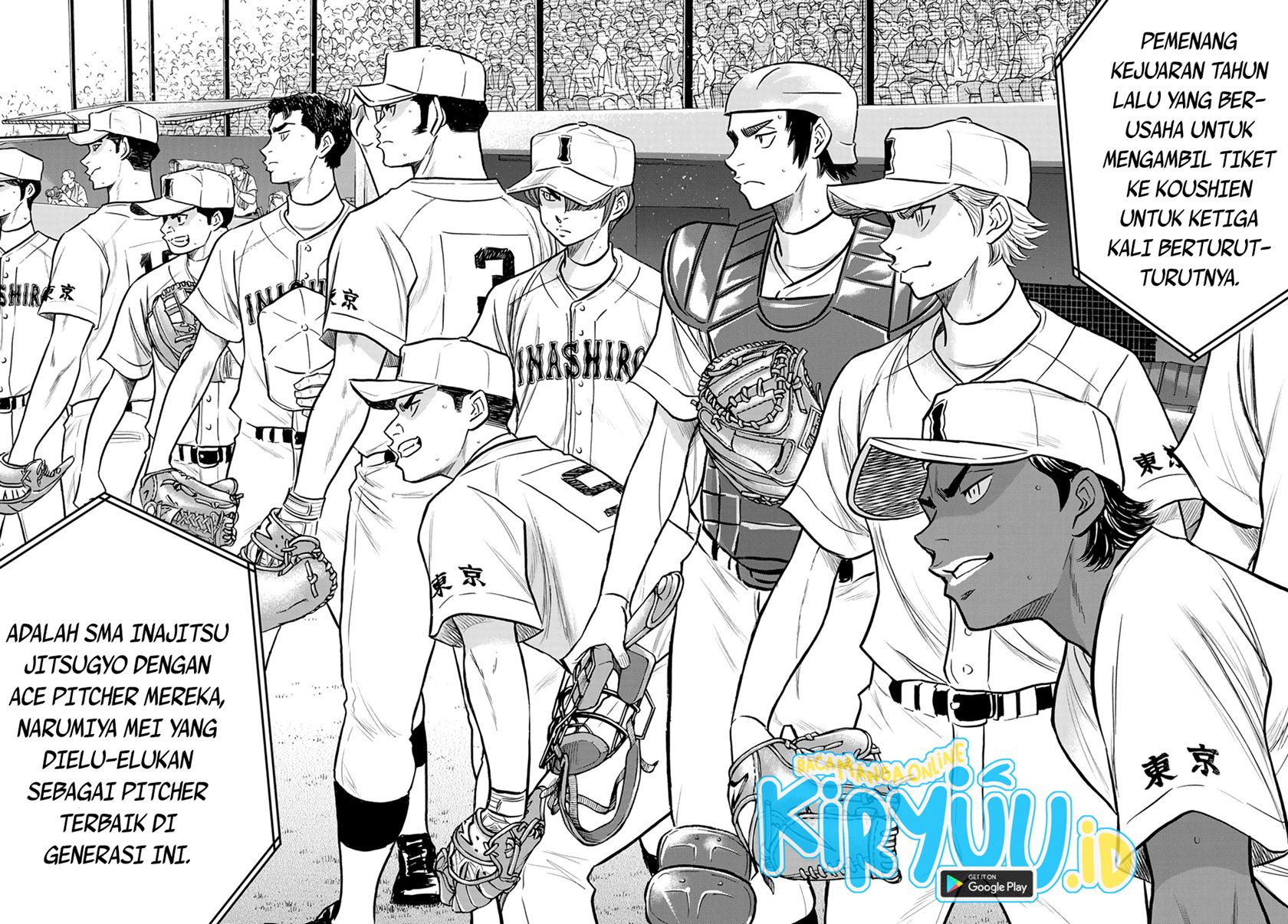 Diamond no Ace Act 2 — Chapter 264, halaman 3