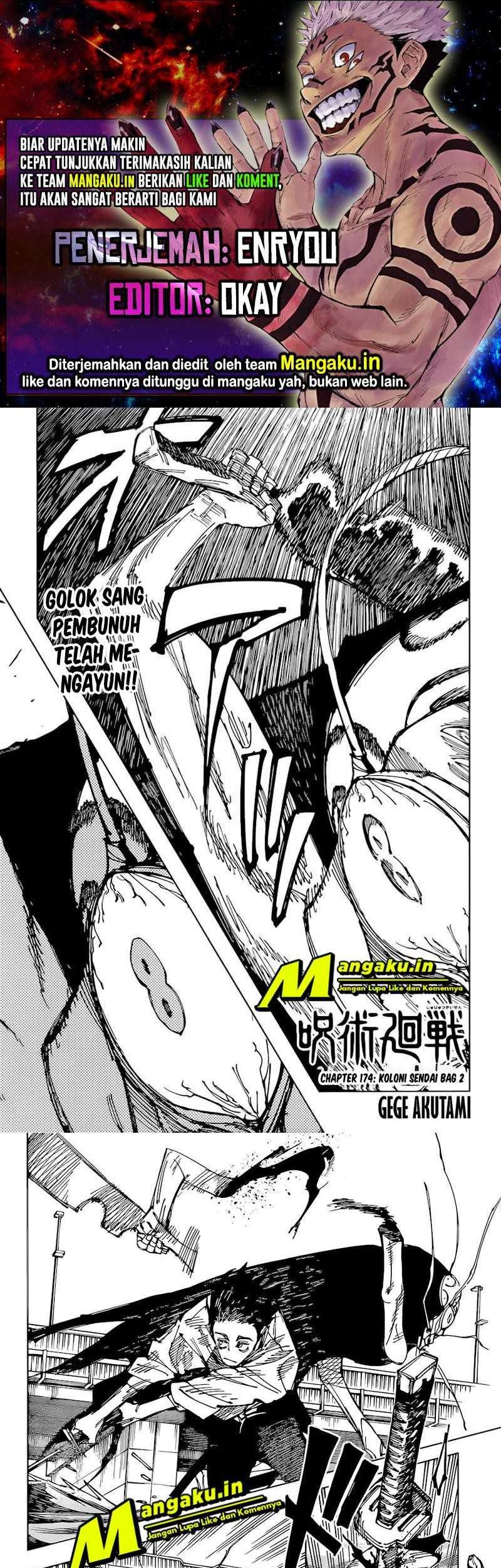 Jujutsu Kaisen — Chapter 175, halaman 1