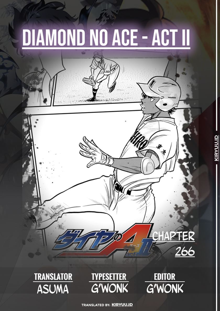 Diamond no Ace Act 2 — Chapter 266, halaman 1