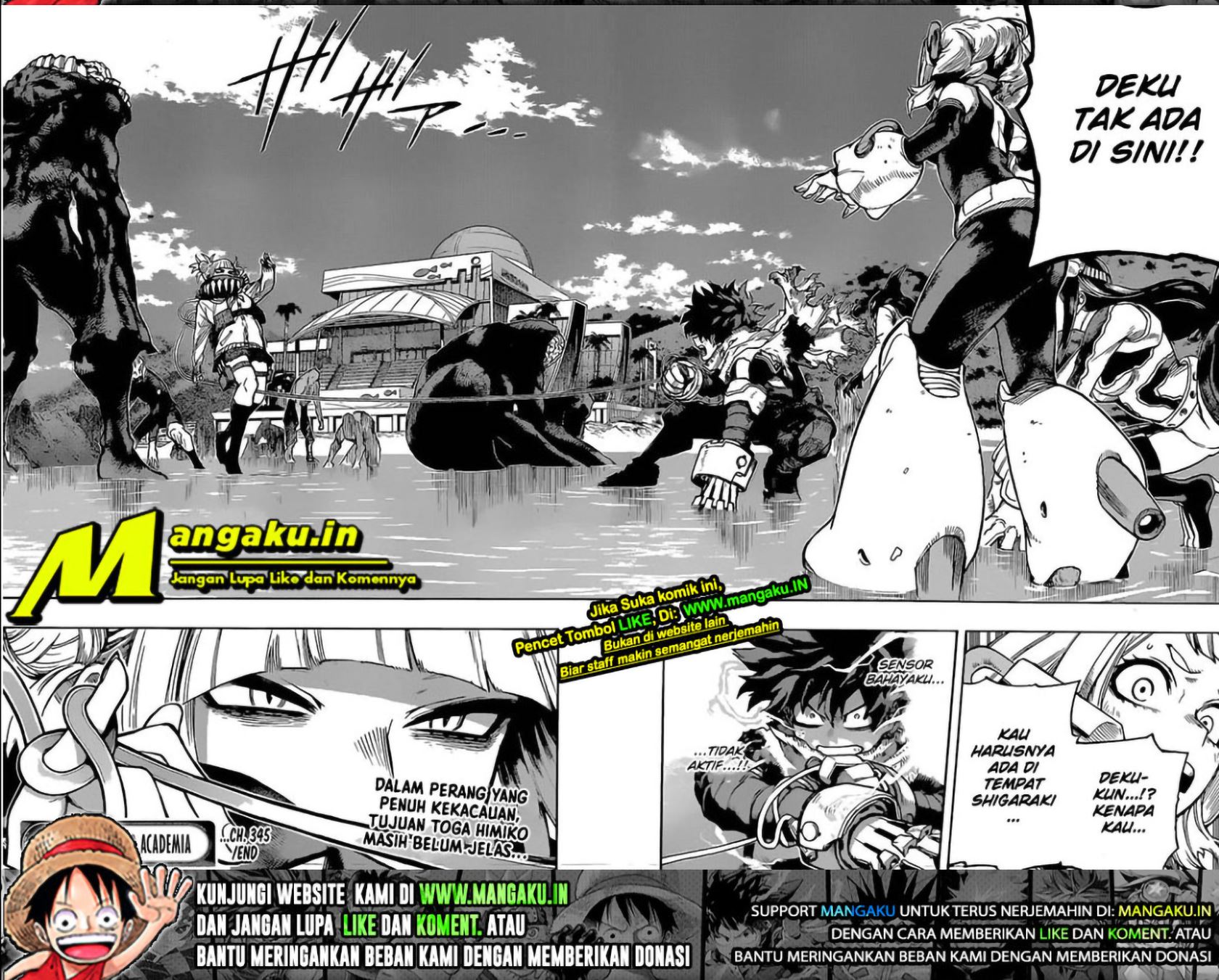 Boku no Hero Academia — Chapter 345, halaman 12