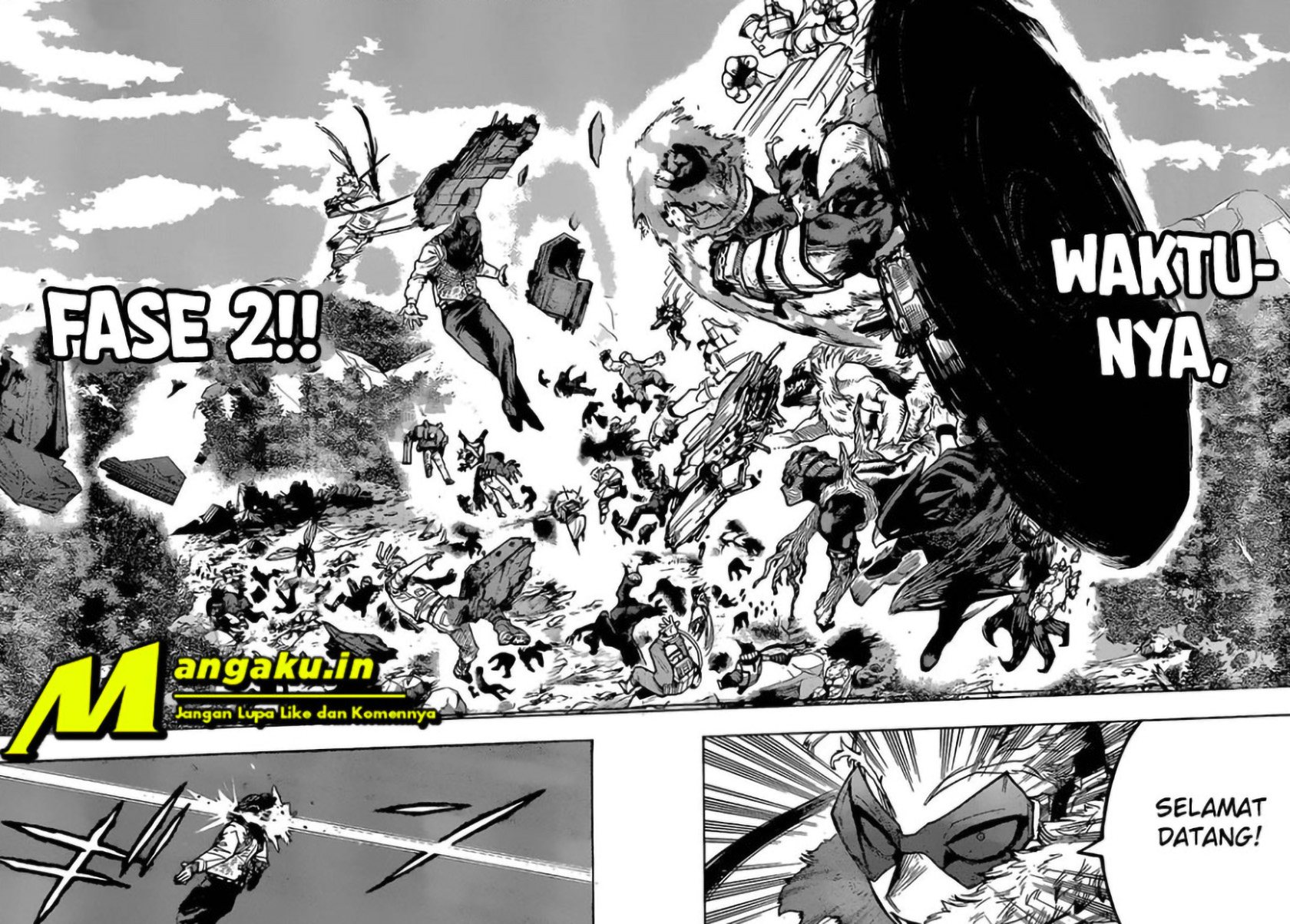 Boku no Hero Academia — Chapter 345, halaman 8