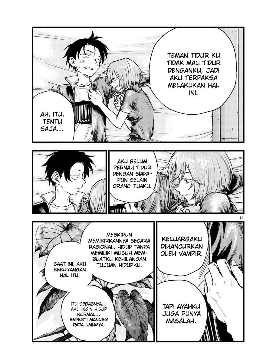 Yofukashi no Uta — Chapter 97, halaman 12