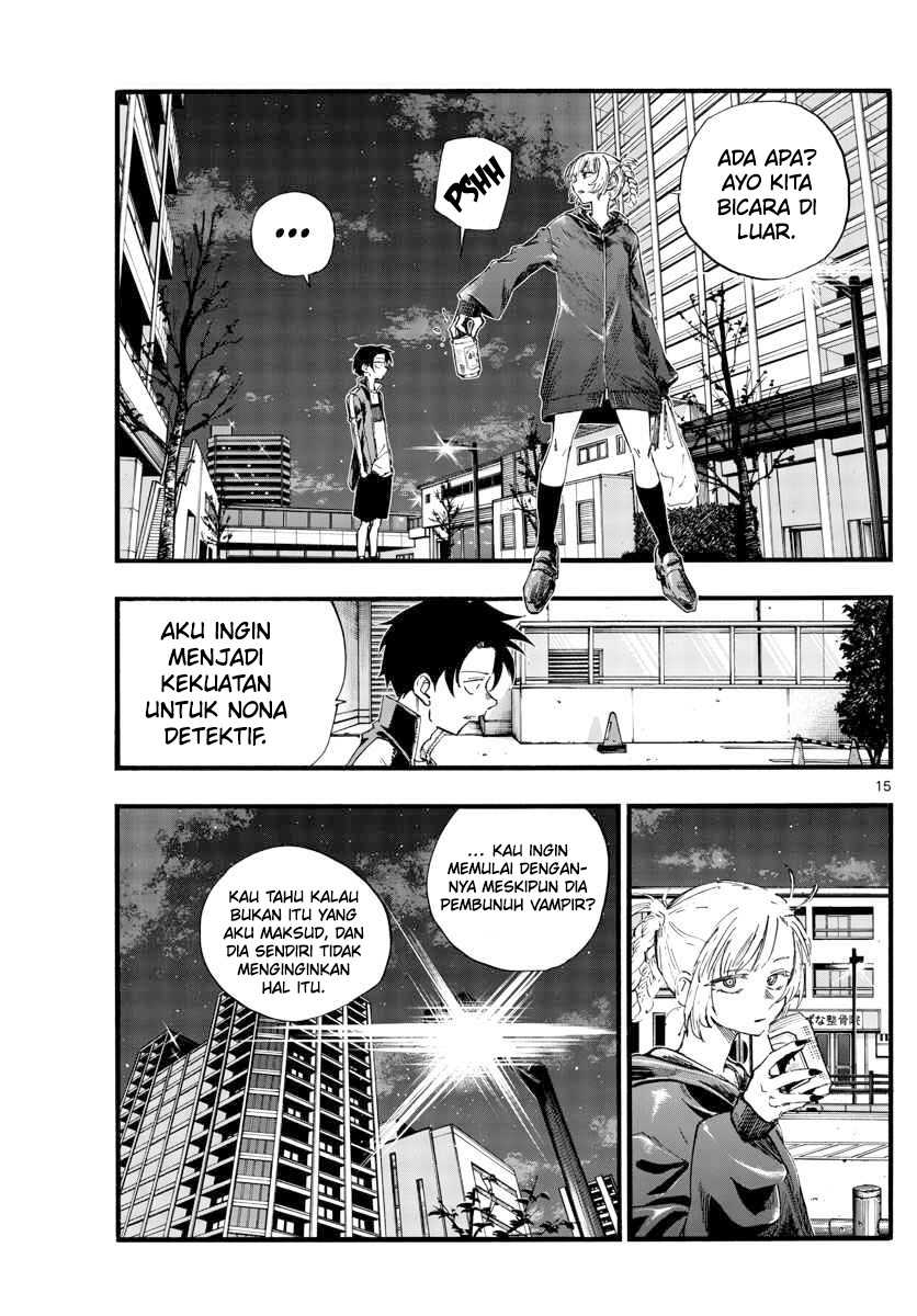 Yofukashi no Uta — Chapter 97, halaman 16