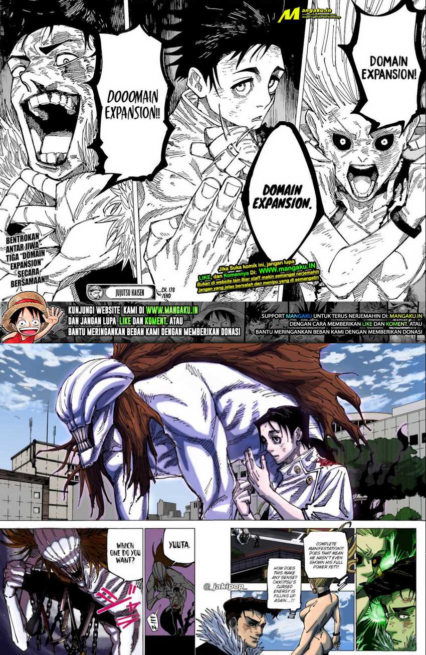 Jujutsu Kaisen — Chapter 178, halaman 12
