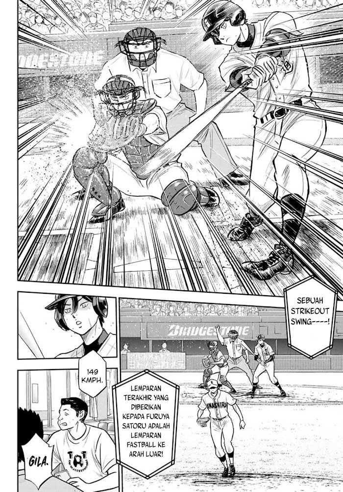 Diamond no Ace Act 2 — Chapter 267, halaman 19