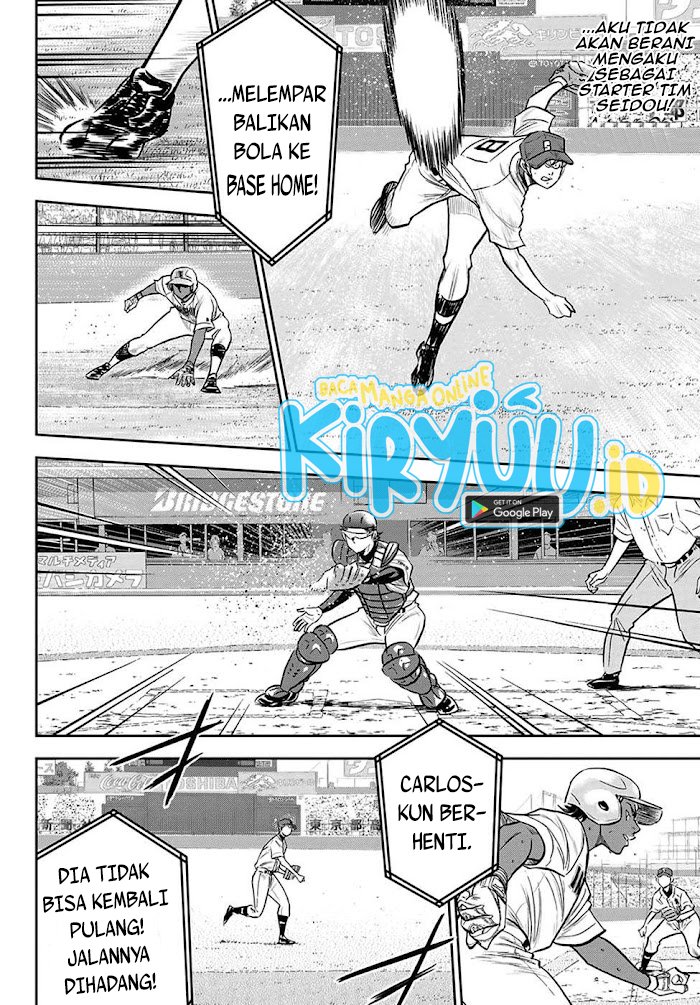 Diamond no Ace Act 2 — Chapter 267, halaman 9