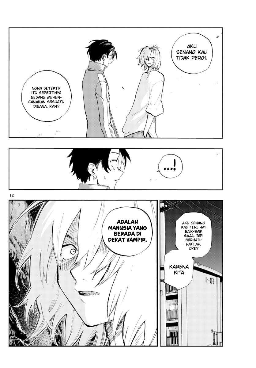 Yofukashi no Uta — Chapter 102, halaman 13