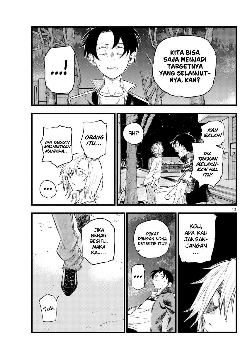 Yofukashi no Uta — Chapter 102, halaman 14