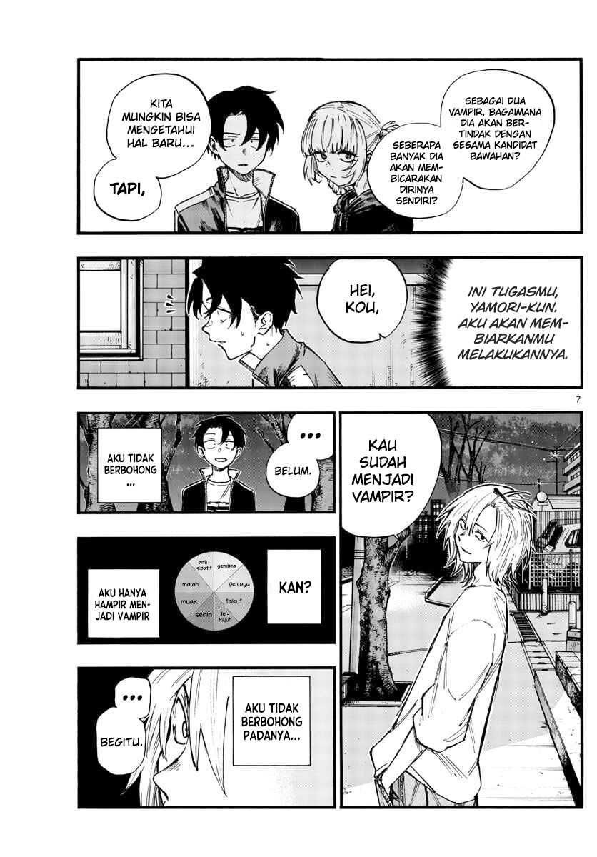 Yofukashi no Uta — Chapter 102, halaman 8