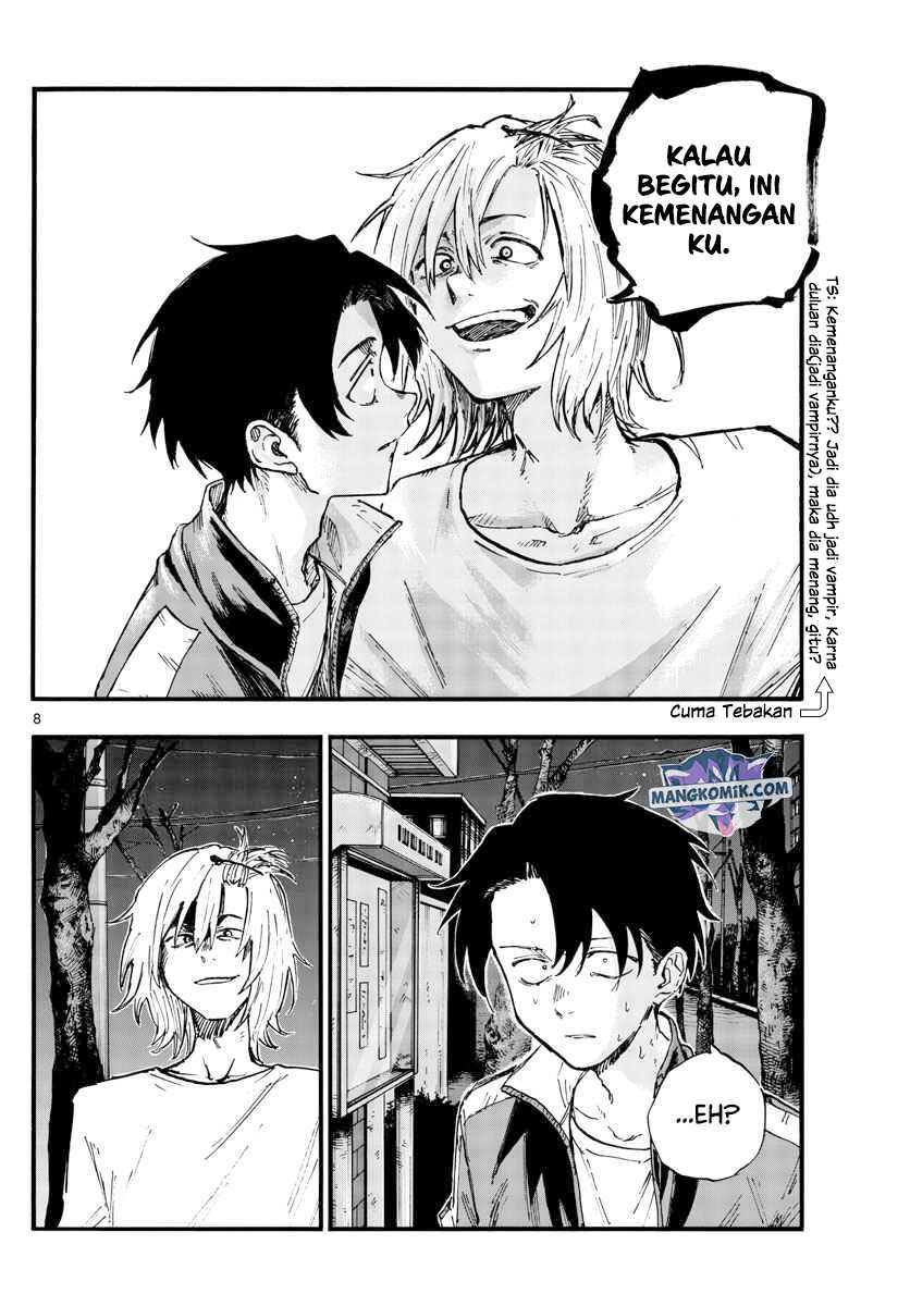 Yofukashi no Uta — Chapter 102, halaman 9