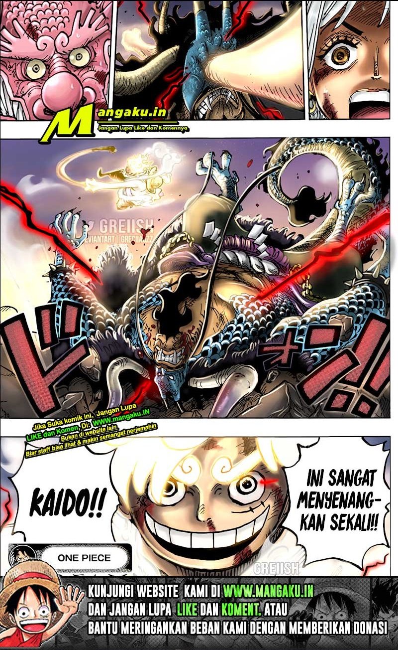 One Piece — Chapter 1045, halaman 14