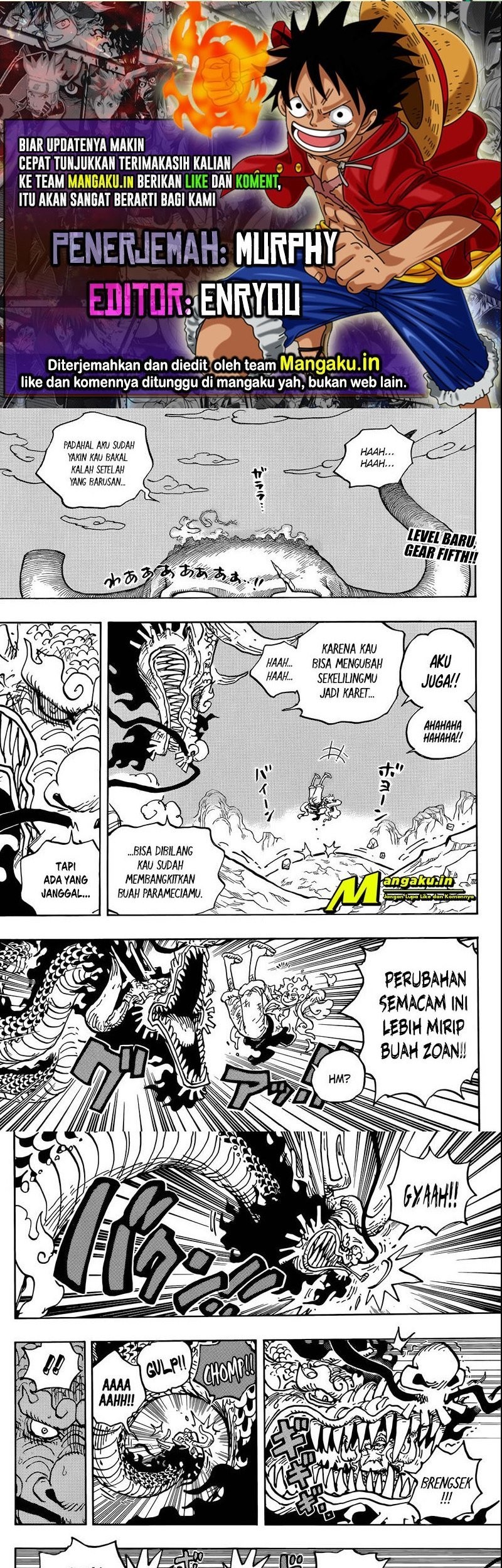 One Piece — Chapter 1045, halaman 3