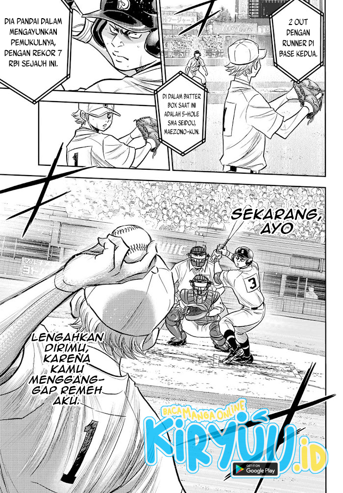 Diamond no Ace Act 2 — Chapter 272, halaman 11