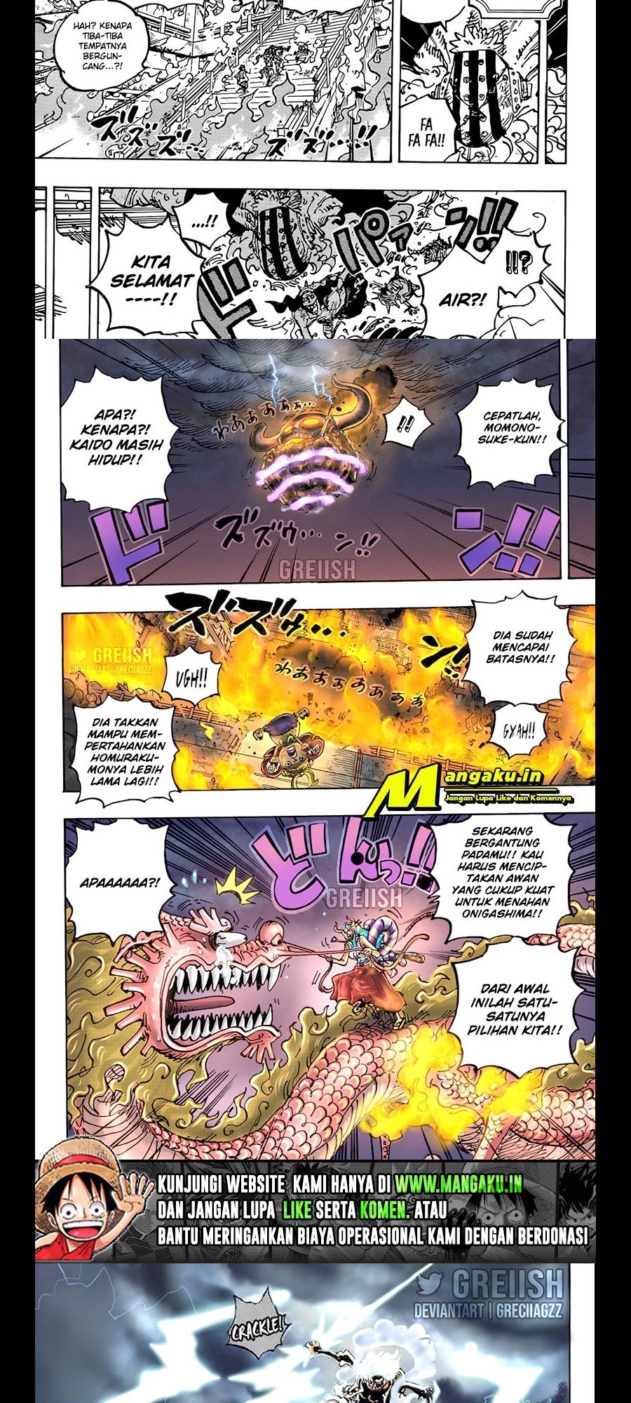One Piece — Chapter 1046, halaman 10
