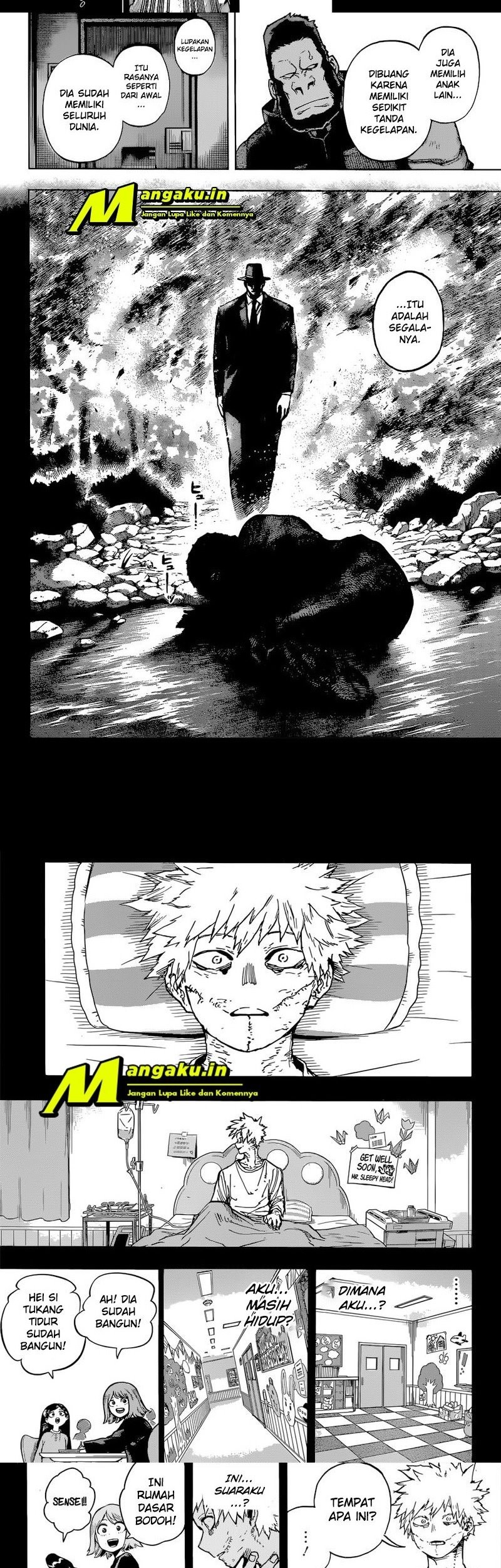 Boku no Hero Academia — Chapter 350, halaman 3
