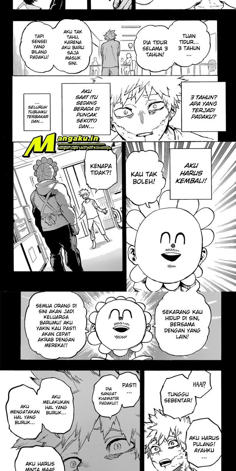 Boku no Hero Academia — Chapter 350, halaman 4
