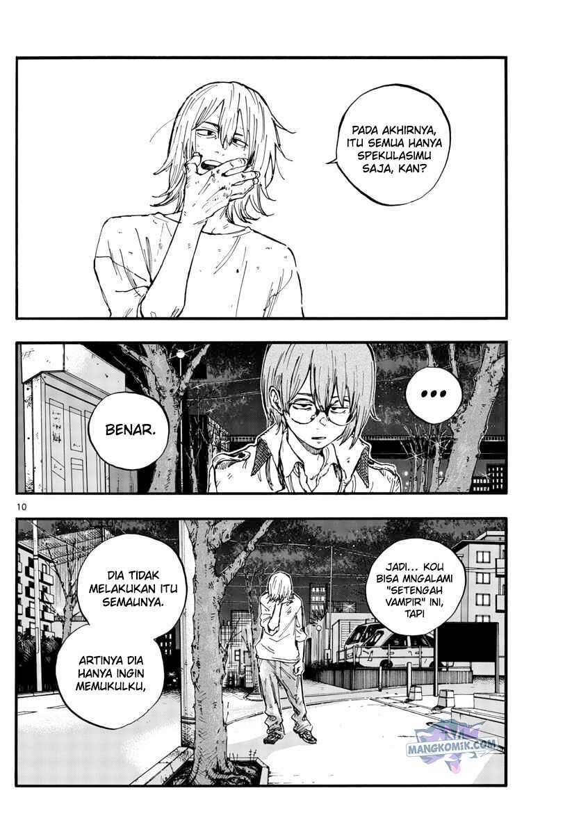 Yofukashi no Uta — Chapter 104, halaman 10