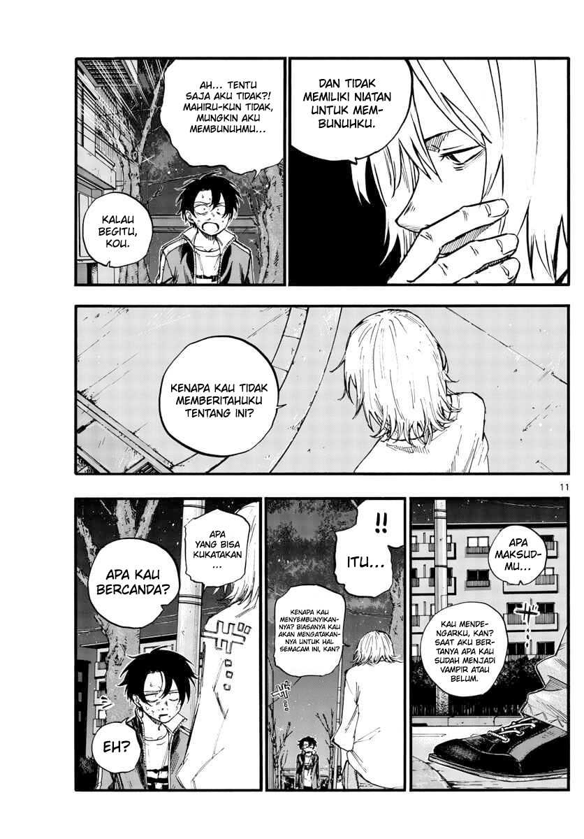 Yofukashi no Uta — Chapter 104, halaman 11
