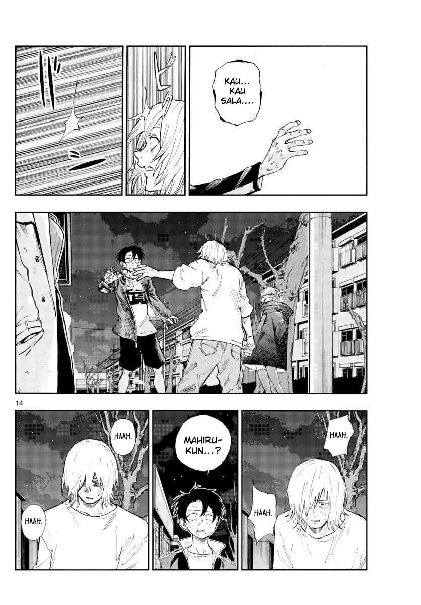 Yofukashi no Uta — Chapter 104, halaman 13