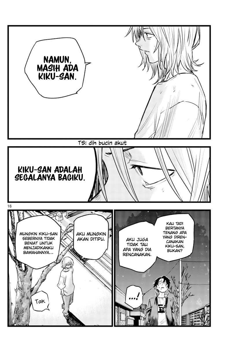 Yofukashi no Uta — Chapter 104, halaman 15