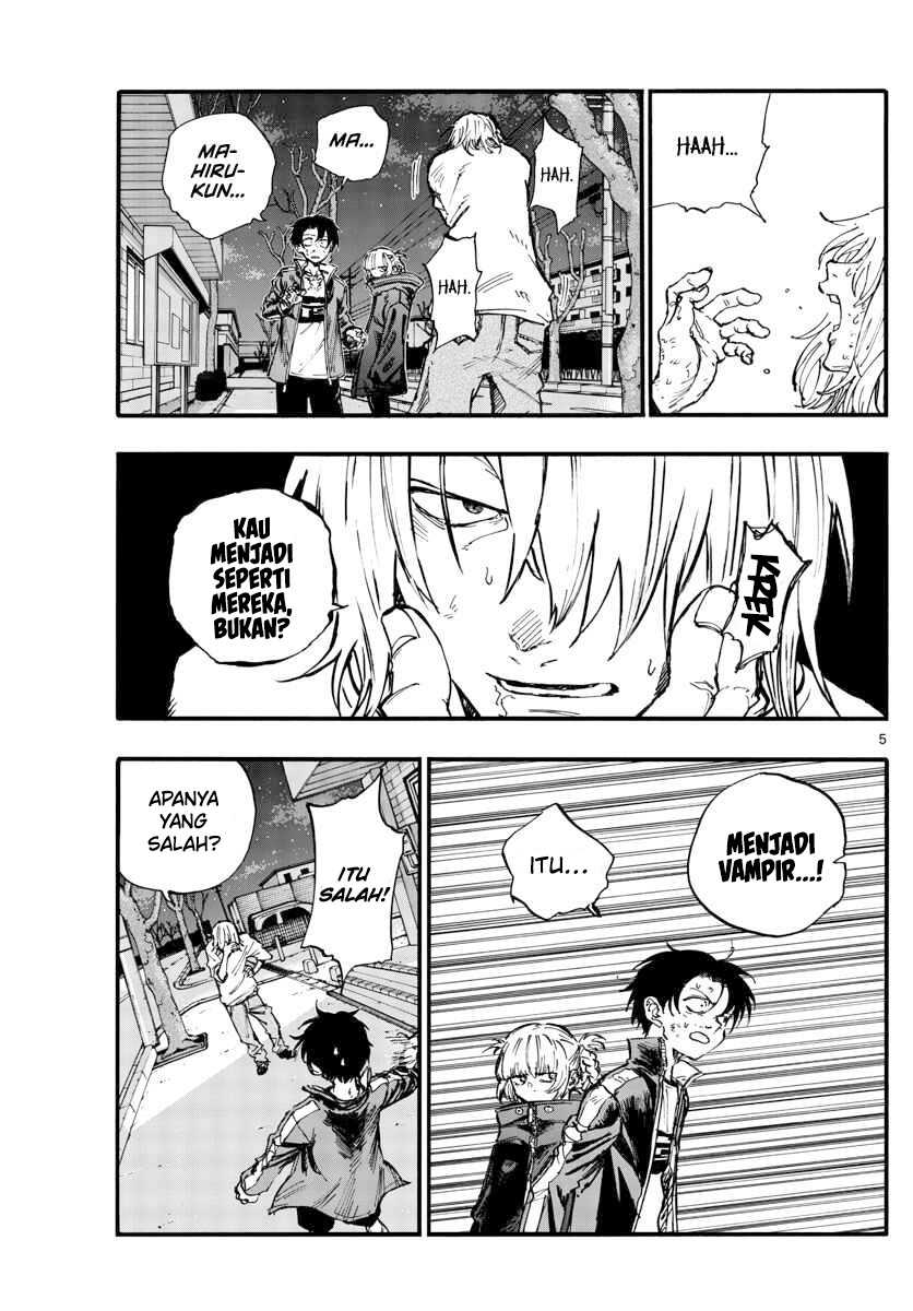 Yofukashi no Uta — Chapter 104, halaman 5