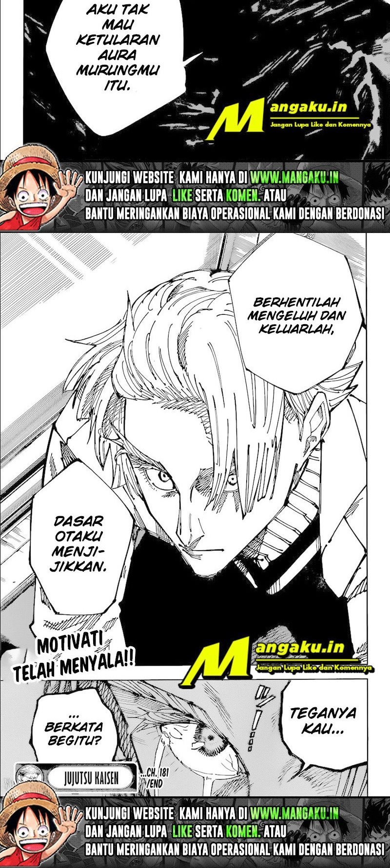 Jujutsu Kaisen — Chapter 181, halaman 20