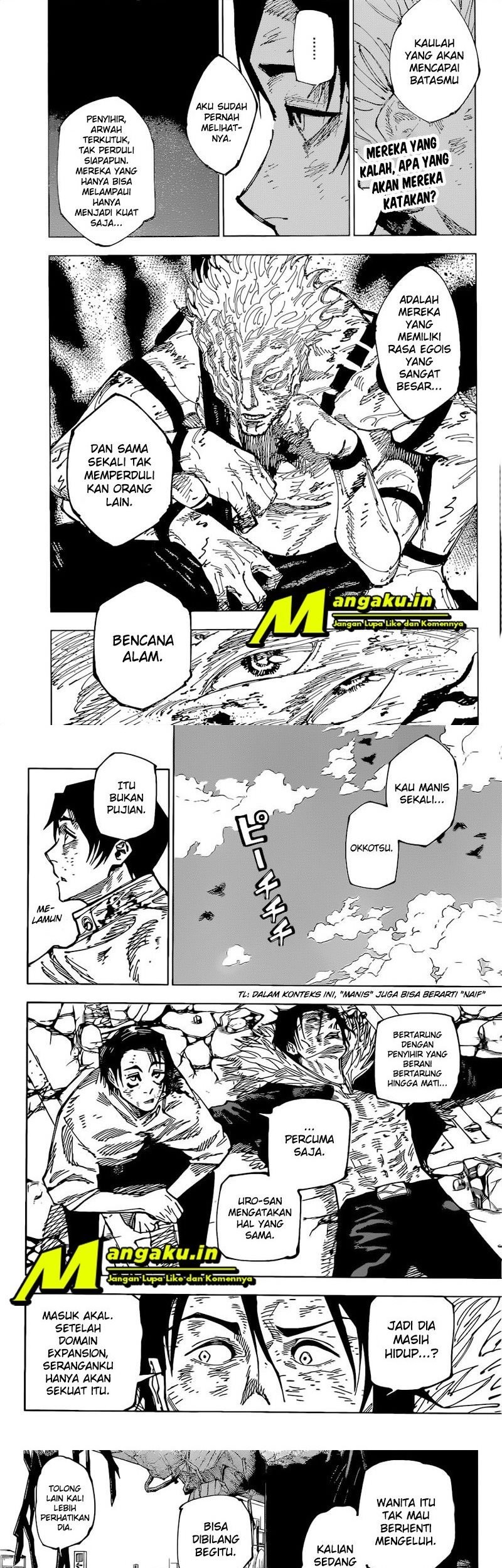 Jujutsu Kaisen — Chapter 181, halaman 4