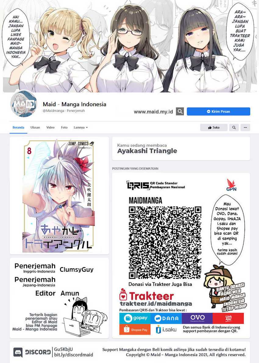 Ayakashi Triangle — Chapter 83, halaman 2