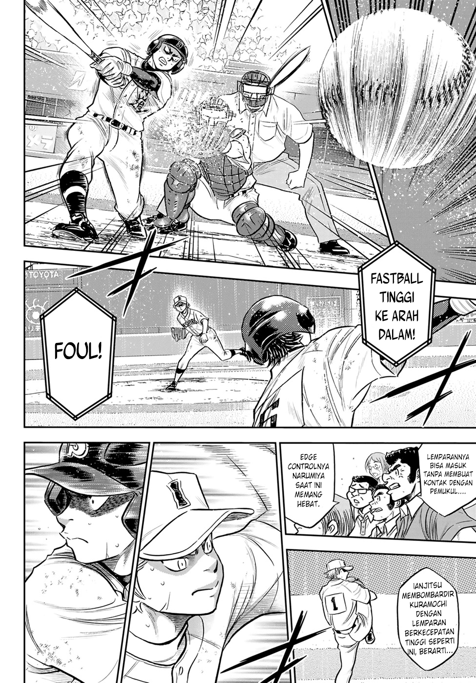 Diamond no Ace Act 2 — Chapter 278, halaman 19