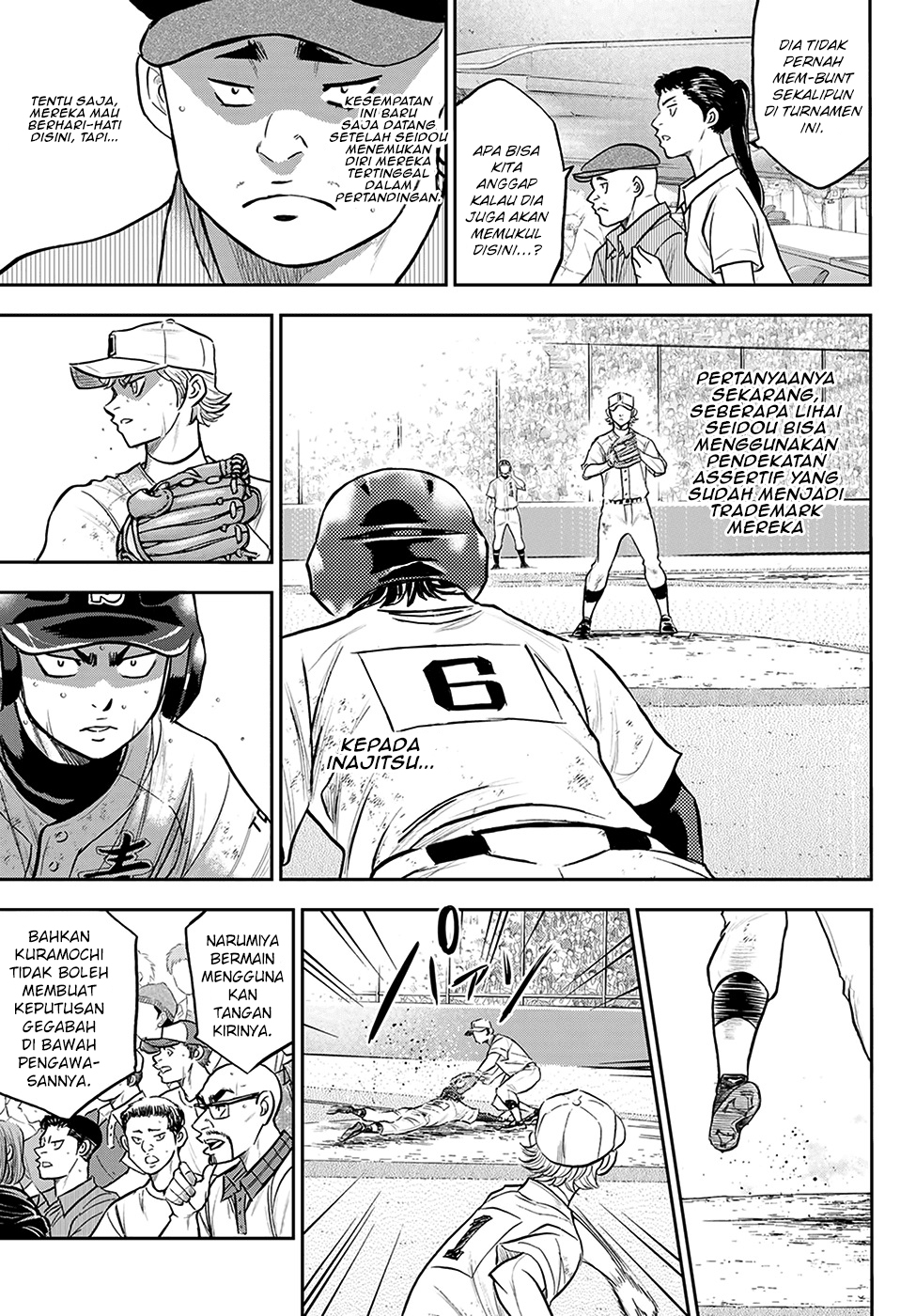 Diamond no Ace Act 2 — Chapter 279, halaman 14