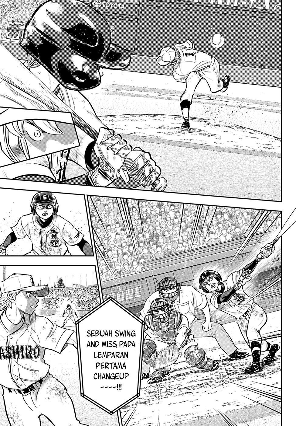 Diamond no Ace Act 2 — Chapter 279, halaman 16