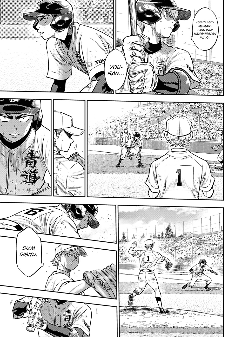 Diamond no Ace Act 2 — Chapter 279, halaman 18