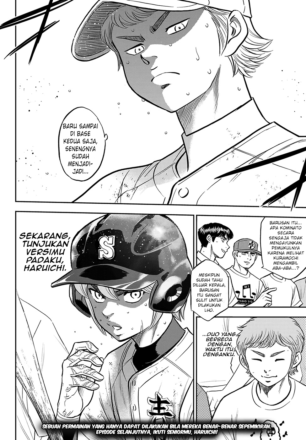Diamond no Ace Act 2 — Chapter 279, halaman 23