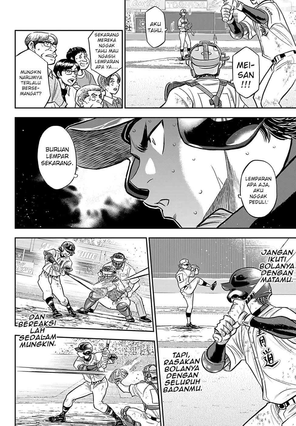 Diamond no Ace Act 2 — Chapter 279, halaman 9