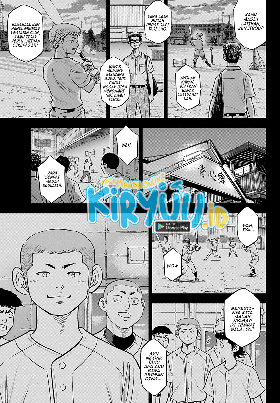 Diamond no Ace Act 2 — Chapter 280, halaman 12