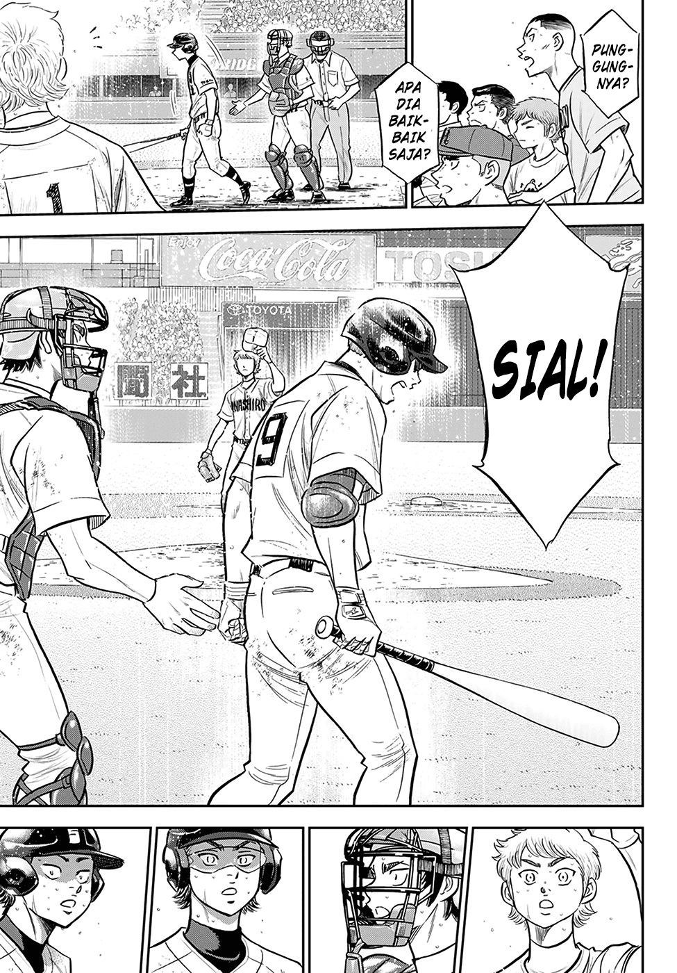 Diamond no Ace Act 2 — Chapter 280, halaman 17