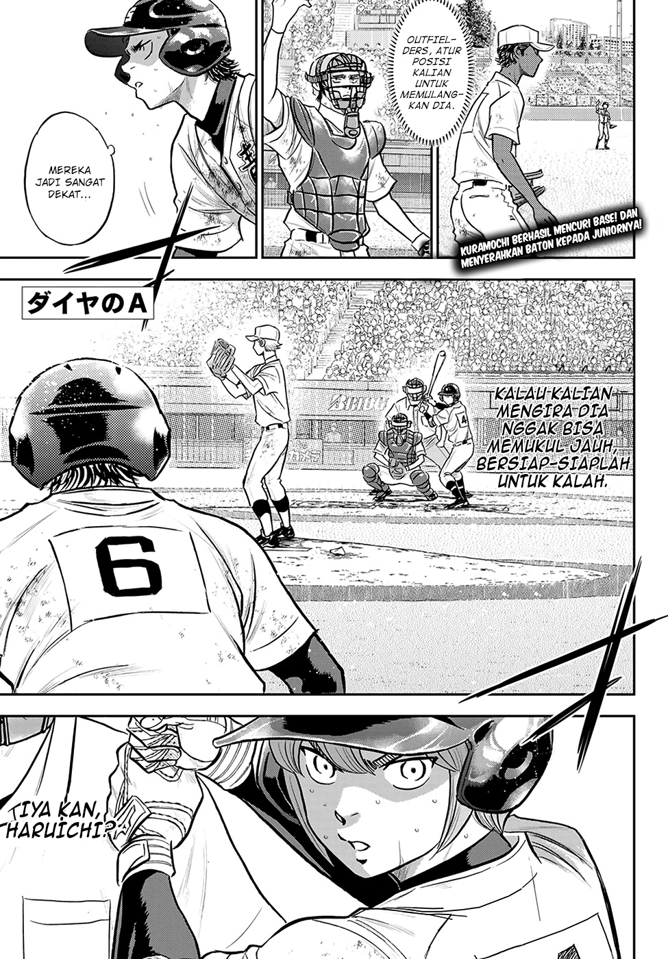 Diamond no Ace Act 2 — Chapter 280, halaman 2