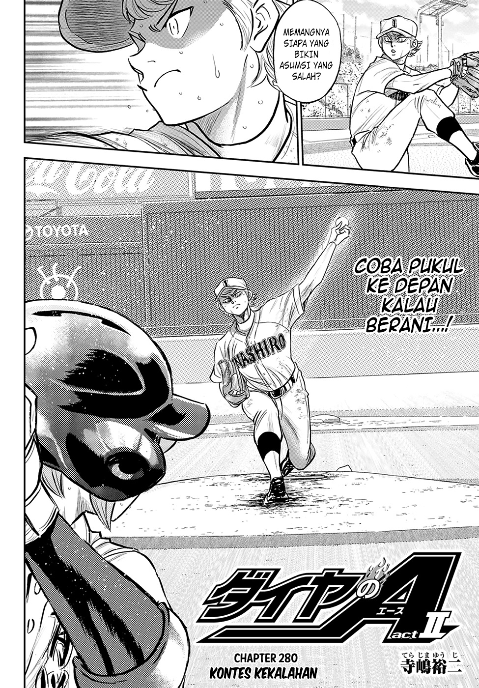 Diamond no Ace Act 2 — Chapter 280, halaman 3