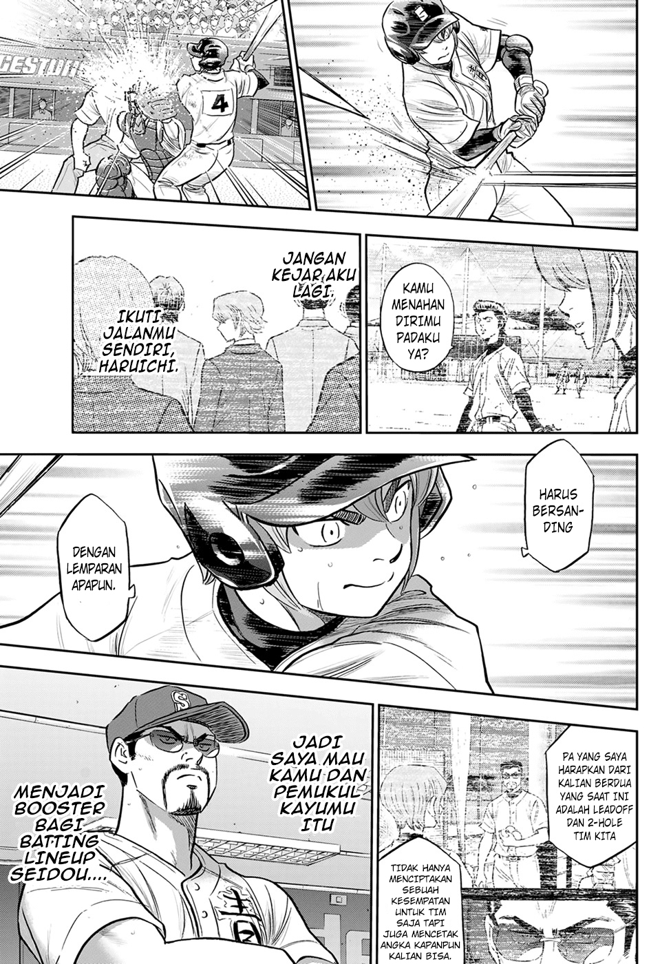 Diamond no Ace Act 2 — Chapter 280, halaman 4