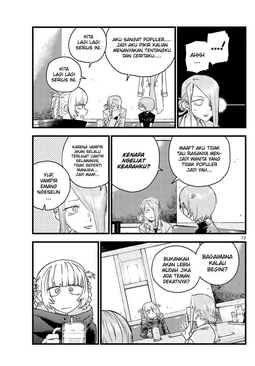 Yofukashi no Uta — Chapter 105, halaman 14