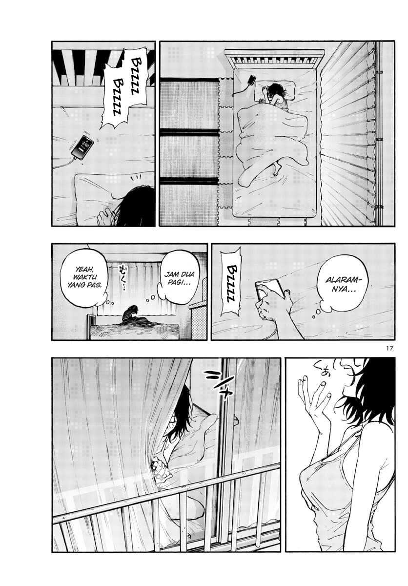 Yofukashi no Uta — Chapter 105, halaman 18