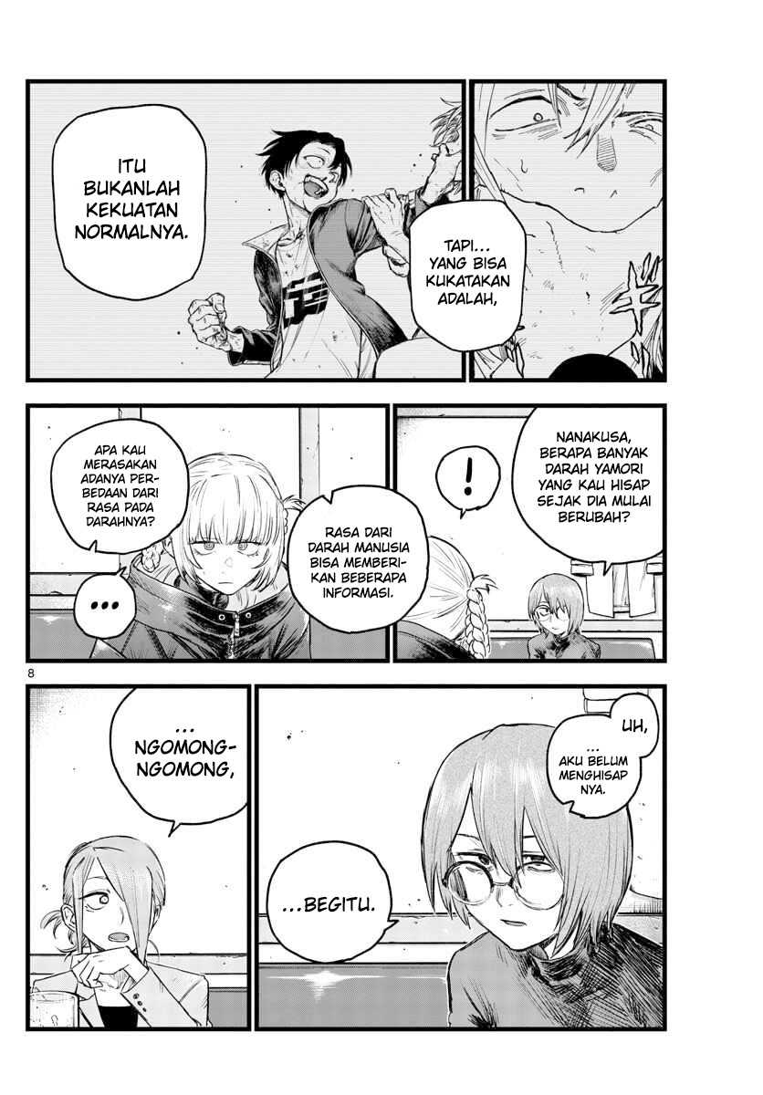 Yofukashi no Uta — Chapter 105, halaman 9