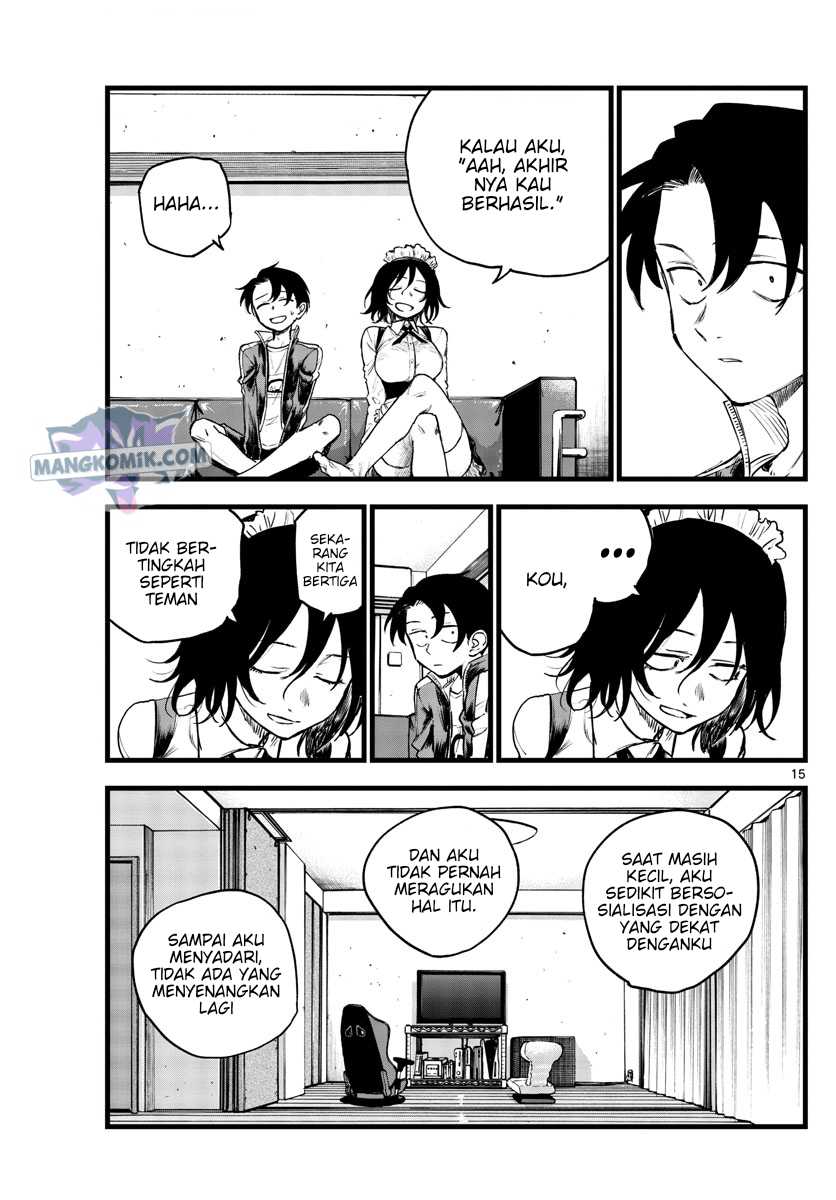 Yofukashi no Uta — Chapter 106, halaman 15