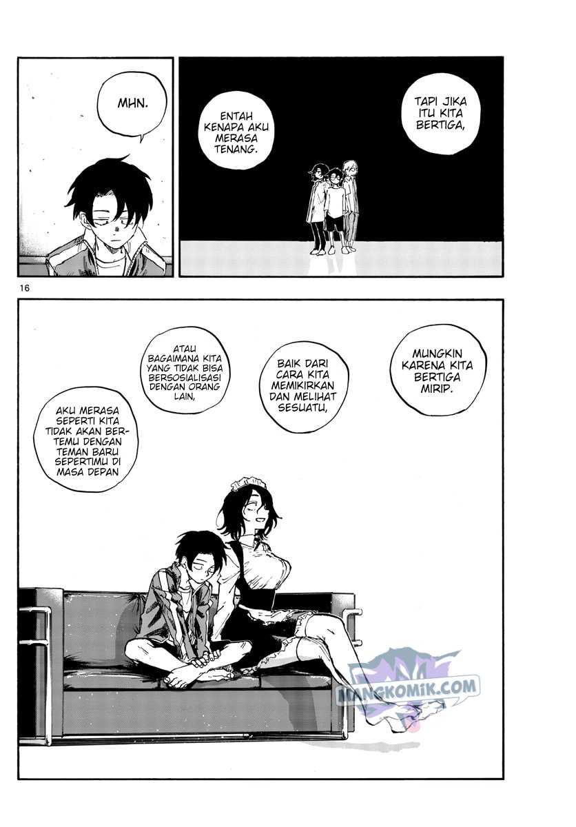 Yofukashi no Uta — Chapter 106, halaman 16