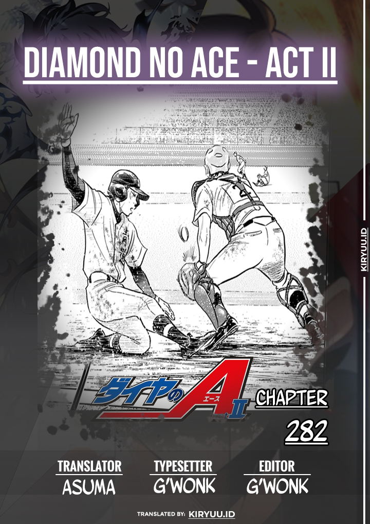 Diamond no Ace Act 2 — Chapter 282, halaman 1
