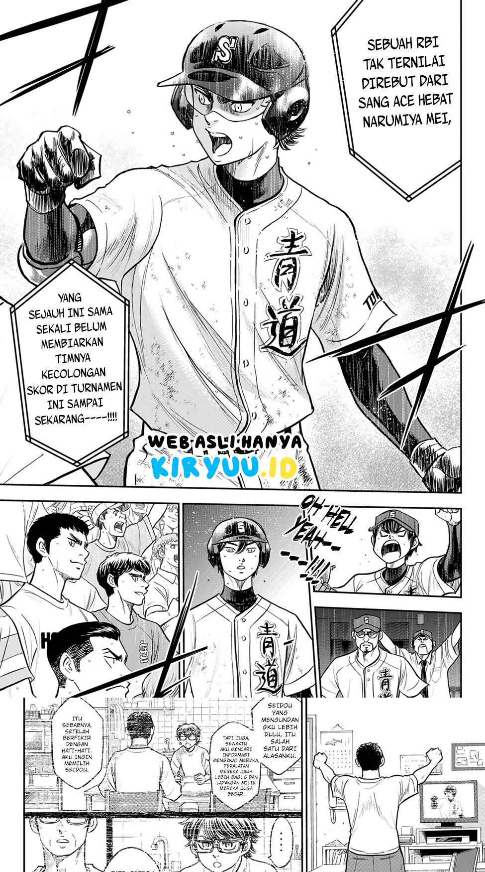 Diamond no Ace Act 2 — Chapter 282, halaman 10