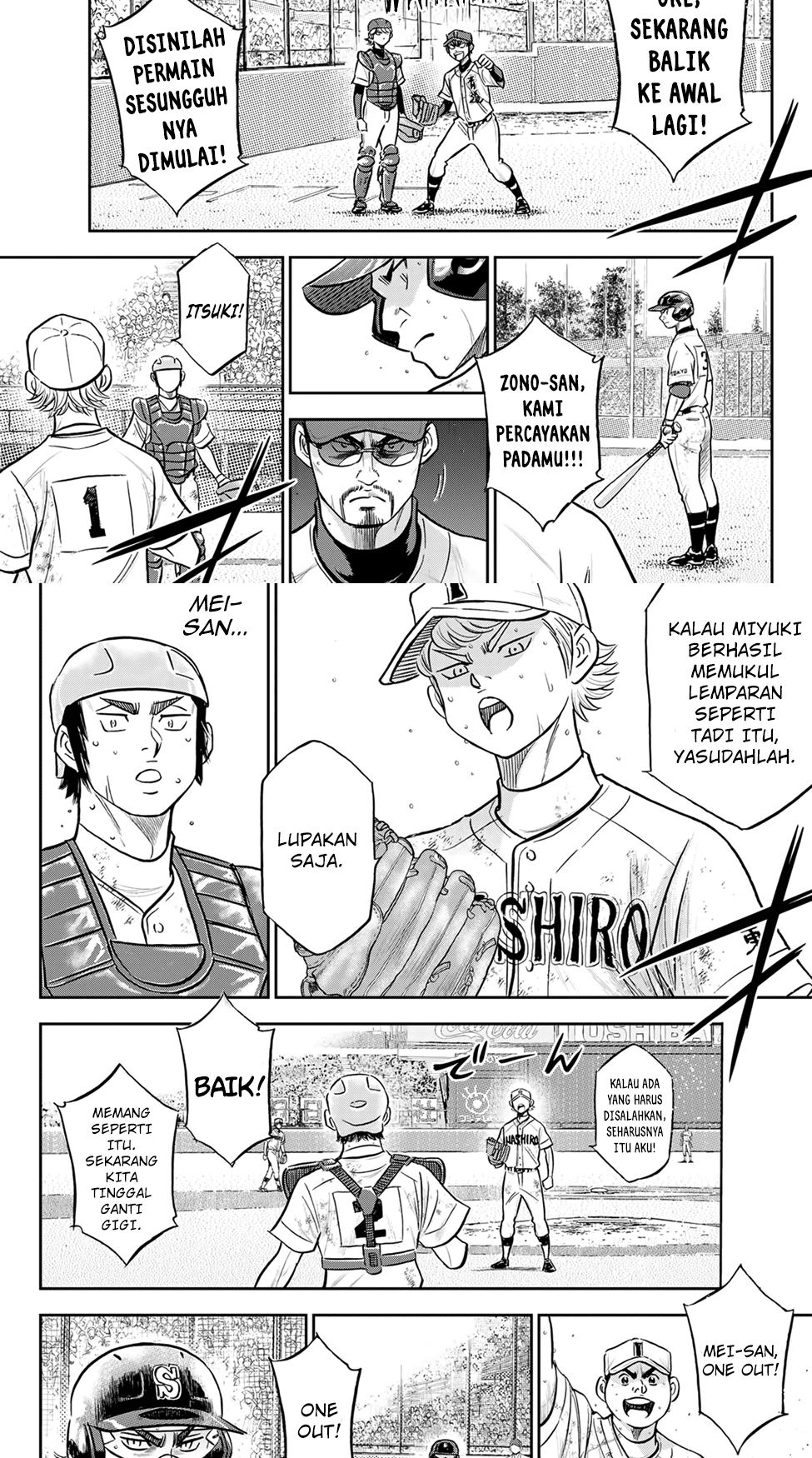 Diamond no Ace Act 2 — Chapter 282, halaman 12