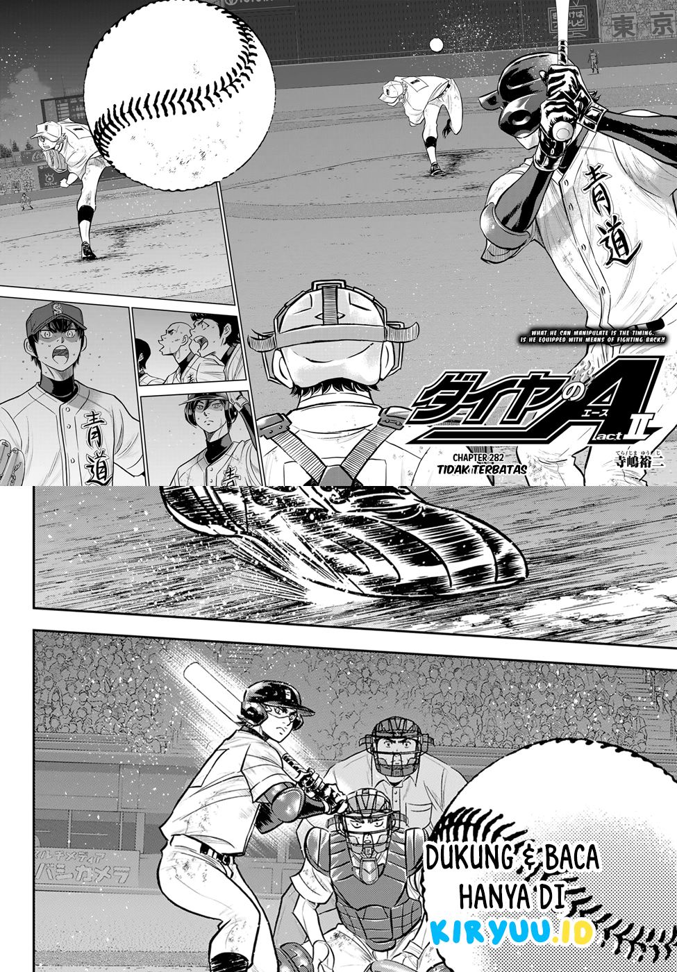 Diamond no Ace Act 2 — Chapter 282, halaman 3