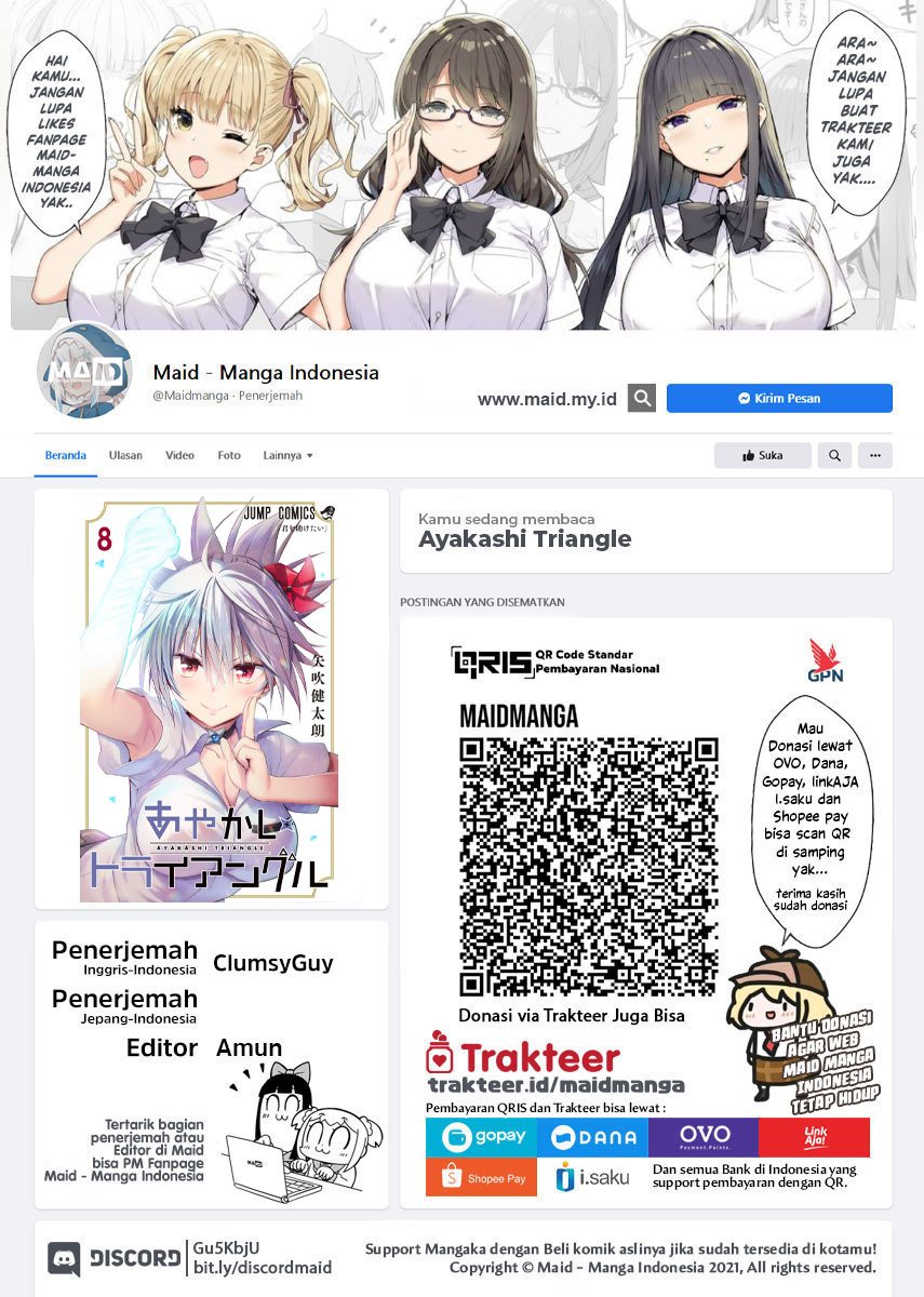 Ayakashi Triangle — Chapter 85, halaman 2